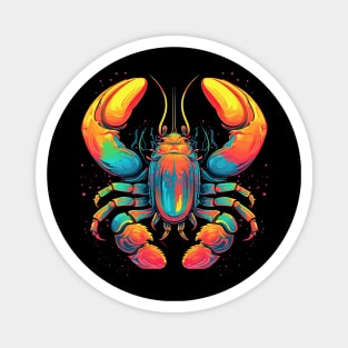 Lobster Halloween Magnet